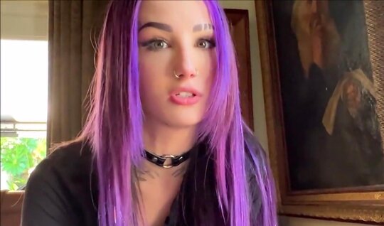 Flashy chick sucks buddys balls POV 