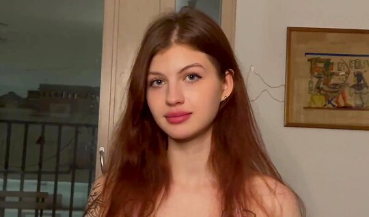 Invited Russian girlfriend on a date and fried in pussy 