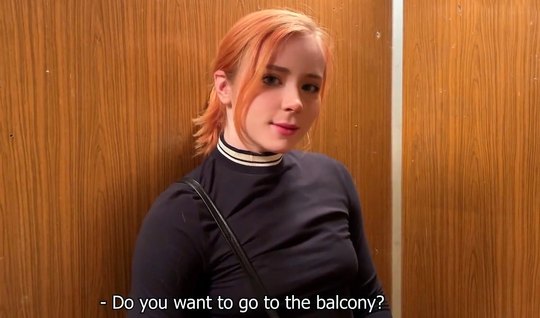 Red-haired prostitute skillfully fucks in all piquant positions 