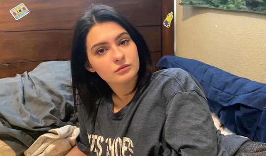 Stepbrother fucked sisters juicy pussy POV 