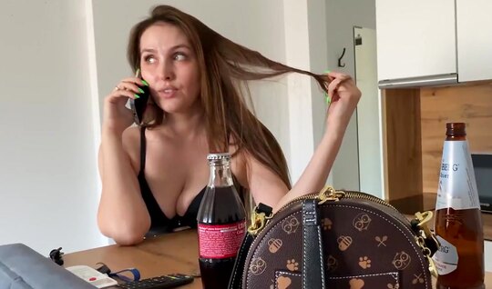 The Russian stepmother drank a li*** and immediately climbed into bed with her stepson 