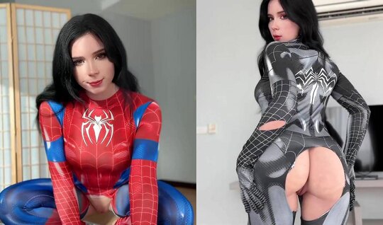 Russian spider girl chooses anal penetration today 