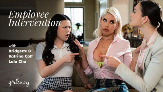 Girlsway | Employee Intervention (Katrina Colt, Bridgette B, Lulu Chu) 