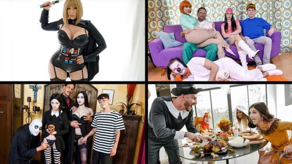 MYLF | Spooky Milfs Compilation (Brooklyn Chase, Lauren Phillips, Sara Jay) 
