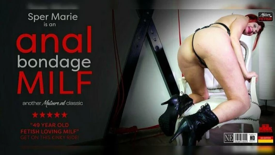 Mature.nl | Sper Marie Is A Kinky German Bondage Anal Loving MILF Who Can	 Get Enough! (Philippe Soine, Sper Marie (EU)) 