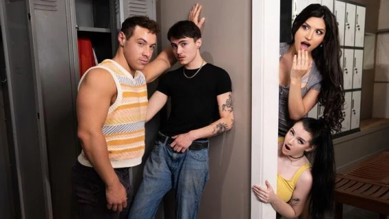 Trans Angels | Pansexual College Fuckfest (Zariah Aura, Joey Michaels, Kyle) 
