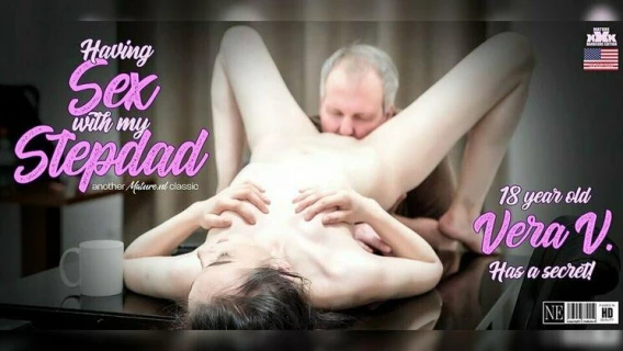 Mature.nl | Naughty Te*** Vera V. Seduces Her Stepdad For A Secret Sexaffair With Him In The Kitchen (Steve Steel, Vera V.) 