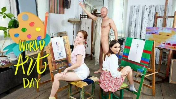 Club Sweethearts | World Art Day (Nicole Murkovski, Maddy Nelson, Viper Tor) 