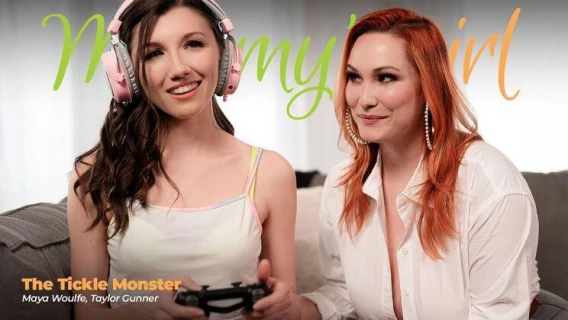 Girlsway | The Tickle Monster (Taylor Gunner, Maya Woulfe) 