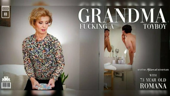 Mature.nl | Toyboy Lenny Fucking 73 Year Old Granny Romana In His Bed And Coming All Over Her Ass (Lenny Yankee, Romana) 