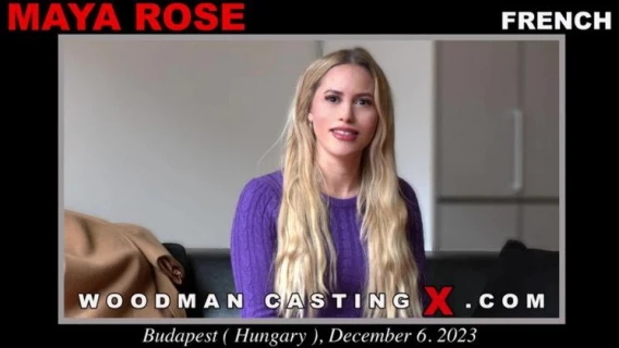 Woodman Casting | Maya Rose Casting (Maya Rose) 