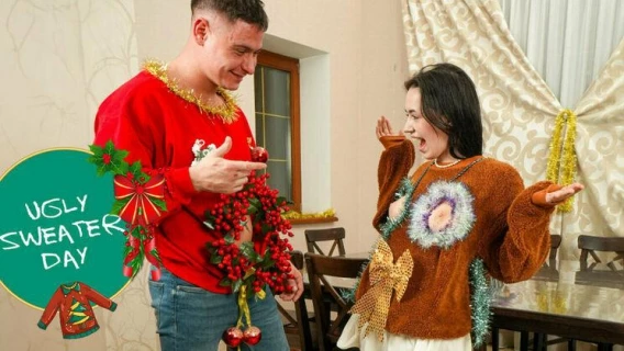 Club Sweethearts | Ugly Christmas Sweater Day (Pimpal Bill, Rihanna Black) 