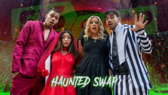 Sis Swap | The Haunted House Of Swap (Nade Nasty, Lawson Jones, Amber Summer) 