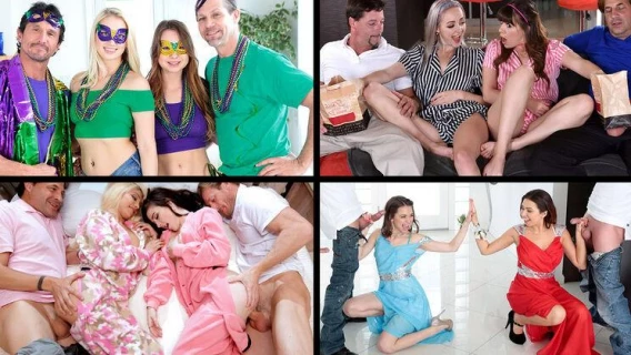 ⁣Team Skeet Selects | Hot Daughter Swapping Fuck Compilation (Dolly Leigh, Alison Rey, Joseline Kelly) 
