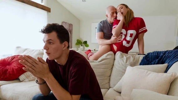 Sneaky Sex | Touch Down Below My Belt (Zac Wild, Lucy Doll) 