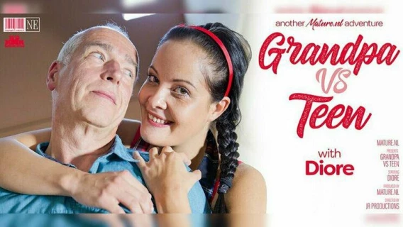 Mature.nl | Horny Old Grandpa Bumps Into A Naughty Te*** And They End Up Having Sex! (Rolf, Diore) 