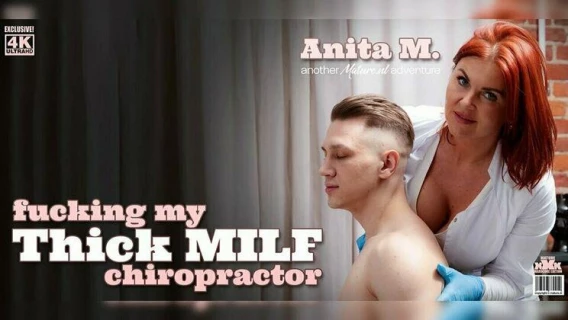 ⁣Mature.nl | Big Breasted Curvy MILF Chiropractor Anita Has The Best Fucking Medicine For Her Horny Patients (Anita M., Steve) 