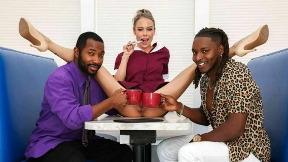 Blacks on Blondes | Having Summer Vixens Pussy For Dinner (Summer Vixen, Tee Reel, Goldey) 