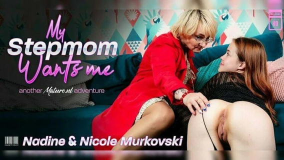 Mature.nl | Mature Nadine Seduces Her Small Breasted Te*** Stepdaughter Nicole Murkovski Into Hot Lesbian Sex (Nadine, Nicole Murkovski) 