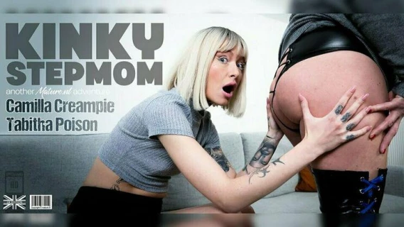 Mature.nl | British MILF Camilla Creampie And Her Kinky Stepdaughter Have The Kinkiest Lesbian Sex Ever (Tabitha Poison, Camilla Creampie (EU)) 