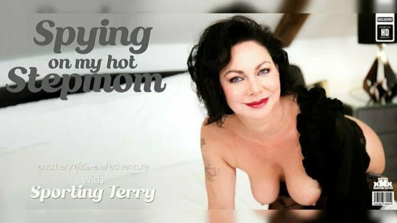 Mature.nl | MILF Sporting Terry Fucking Her Stepson After She Caught Him Spying On Her (Morthes, Sporting Terry) 