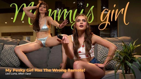 Girlsway | My Pesky Girl Has The Wrong Remote! (Aften Opal, Lexi Luna) 