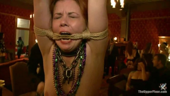 The Upper Floor | Mardi Gras Party (Nicki Blue, Lilla Katt, Jessie Coxxx) 