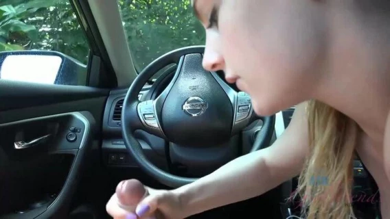 ATK Girlfriends | Sydney Cole - Sydney Sucks The Cum Out Of Your Cock Form The Passengers Seat (Sydney Cole) 