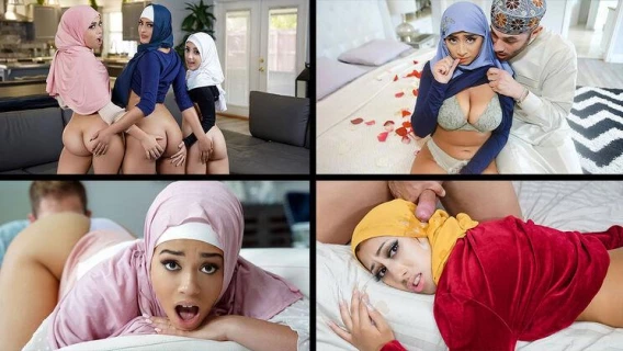 Team Skeet Selects | Best Of Hijab Hookup (Willow Ryder, Aaliyah Hadid, Ella Knox) 