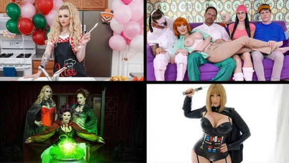 MYLF | Sexy Milf Costumes Compilation (Brandi Love, Lauren Phillips, Alexa Nova) 