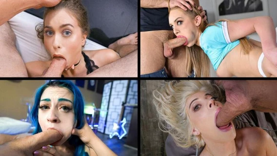 Team Skeet Selects | Best Of Cock Sucking Babes Compilation (Harlowe Blue, Jewelz Blu, Honey Gold) 