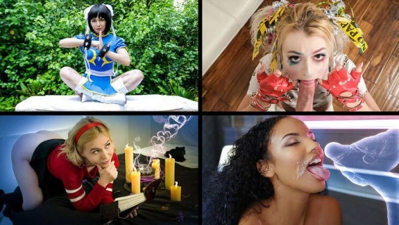 Team Skeet Selects | Halloween Sluts Compilation (Alexa Nova, Nova Cane, Lily Lane) 