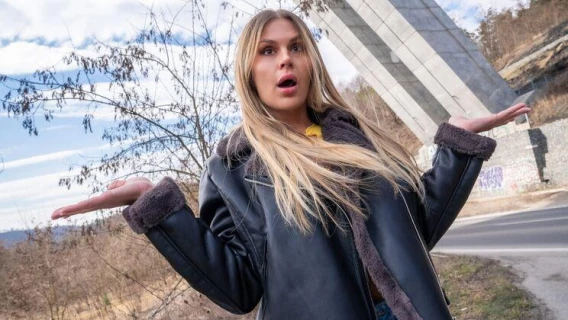 Public Agent | The Hitchhiking Bouncing Boobs (Martin Gun, Zlata Shine) 