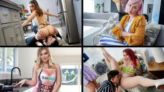 Team Skeet Selects | Best Face Sitting Moments Compilation (Arietta Adams, Malina Melendez, Sandy Love) 