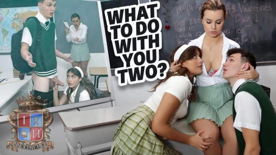 Innocent High | My Teacher’s Horny Intervention (Jessie Rogers, Selina Bentz, Josh Rivers) 