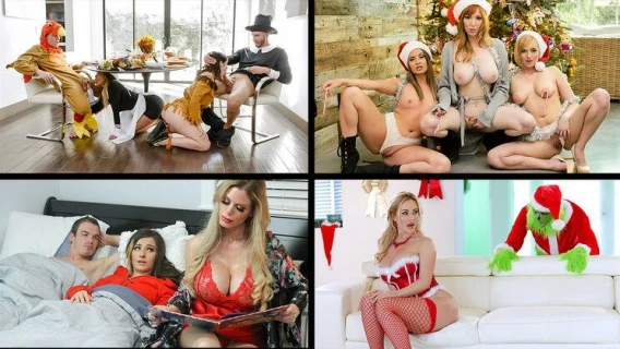 ⁣MYLF | Holiday Fun With MILFs Compilation (Casca Akashova, Brooklyn Chase, Kat Dior) 