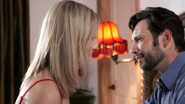 Blonde Beauty April Aniston And Tatted Stud Tommy Pistol Enjoy Hot Sex In The Bedroom 