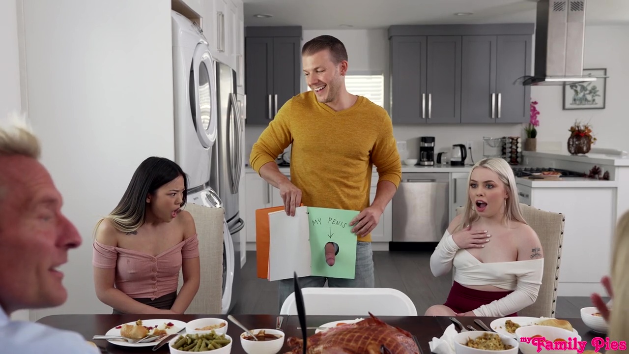 Stepbrother Is Thankful For His Penis  