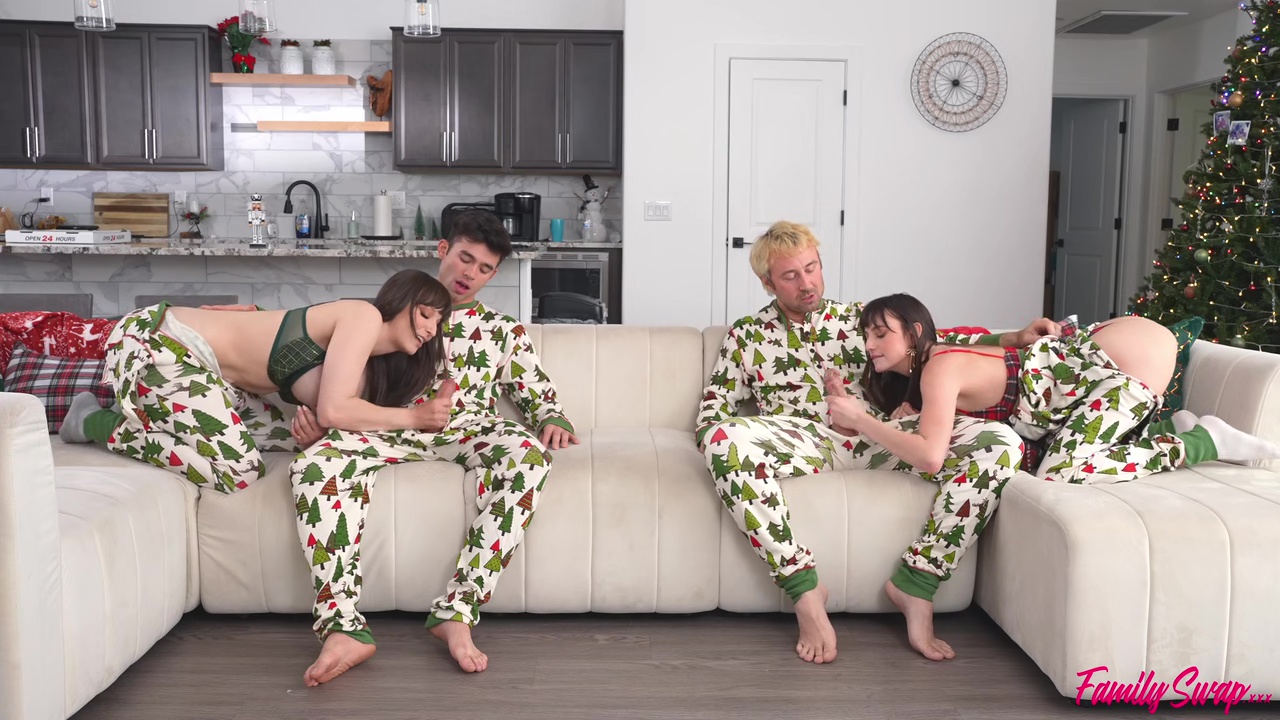 Were Too Horny For A Christmas Card Picture  