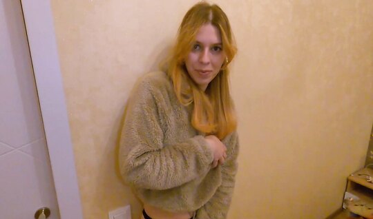 Russian neighbor herself asked the guy for passionate sex 