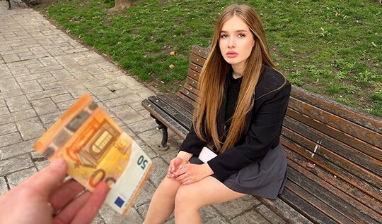 Offered a Russian girl money to suck him 