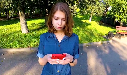 The Russian girl seduced by a pickup truck and became a star adult home movie 