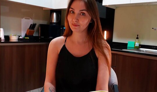 ⁣Russian mother insists on first-person sex right at the table after dinner