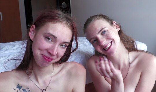 ⁣Young guys gave sl*** girls group anal sex with double penetration 