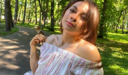 Perky Tit Russian Girl Cums While POV Home Fuck 